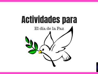 actividades para el día de la paz preescolar