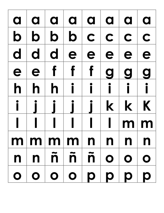 alfabeto móvil sep preescolar pdf